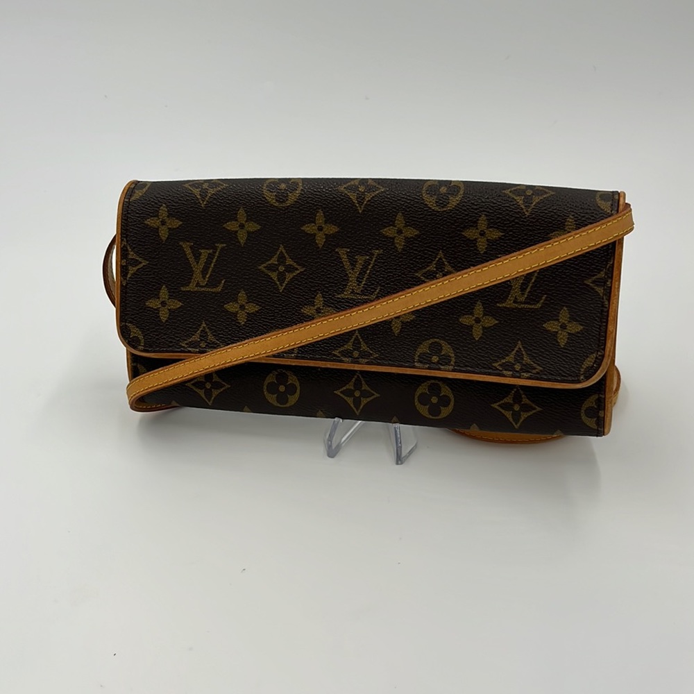 Louis Vuitton Monogram Twin Pochette with COA